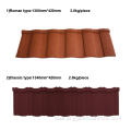 color coated Stone Coating Roof Tiles product line